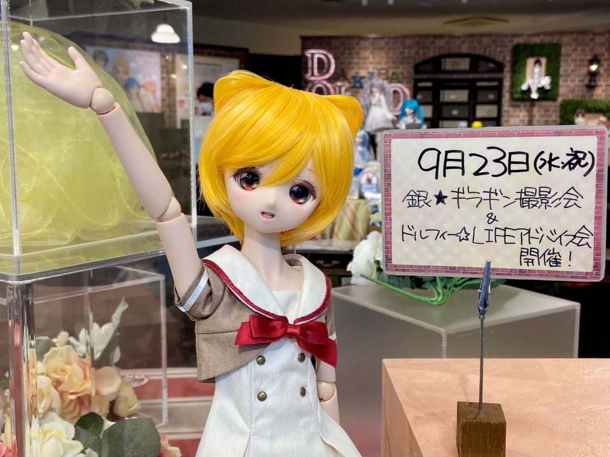 ９月23日（水・祝）開催！「銀ギラギン★撮影会」＆「ドルフィー☆LIFEアドバイス会」のご案内♪