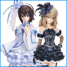 1/7 西住まほ(白ゴスver.)& 逸見エリカ(黒ゴスver.)