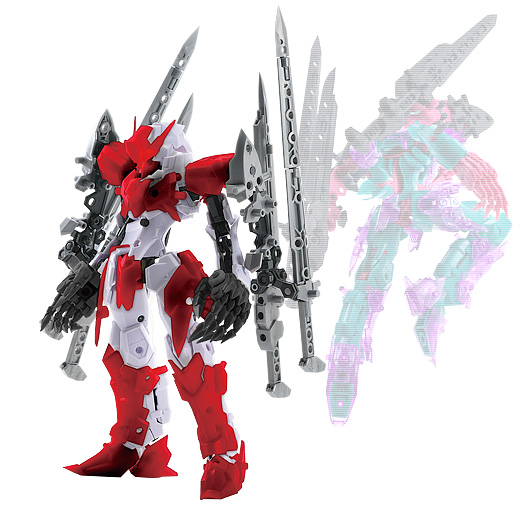 NEXATE PRIME 近接格闘タイプ:V-RAID ホワイト×レッドver.
