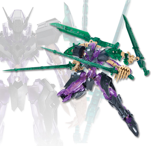 PRIME 近接格闘タイプ:V-RAID クリアパープル × ブラックver.