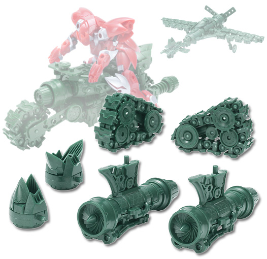 武装機甲 ソルジャーアーマーⅠ(スパルタングリーンver.)